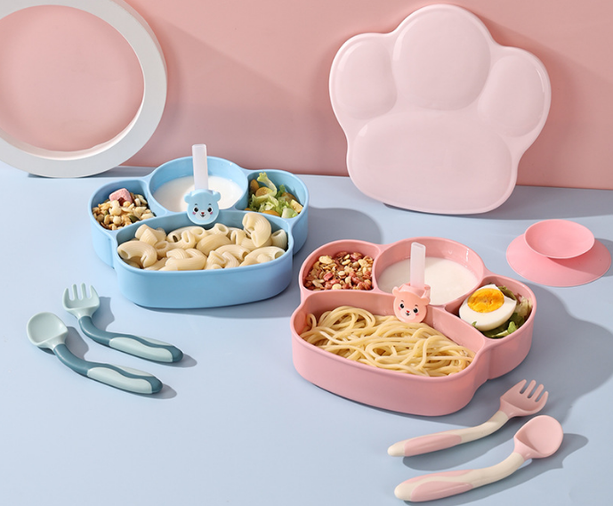 baby silicone suction plate